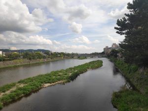 Rio Kamo en Kioto